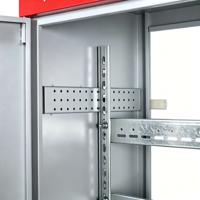 Armoire de distribution électrique triphasée 4 fils ZHUOLI XL-21 pour transmission d'énergie électrique, boîtier IP3X, verrouillage hybride, 220-400V