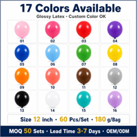 Ballons en latex noir et or 12 pouces, 60 unités, avec confettis blancs, décorations de fête pour la remise des diplômes et les anniversaires 2026
