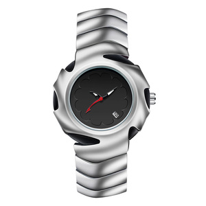 Reloj retro de diseño creativo y atípico para hombre, ideal para Instagram, reloj de pulsera de cuarzo con diseño exclusivo. - Product Image 2