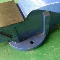 Zhongde fournit un étau/lame à étau lourd de 10 pouces et de 25 kg avec base rotative