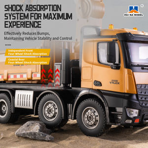 NOUVEAU HUINA 1538 1/14 Voiture RC 26CH Tracteur Télécommandé en Alliage avec Grappin à Bois, Camion Benne RC, Jouet de Camion d'Ingénierie, Cadeau - Product Image 4