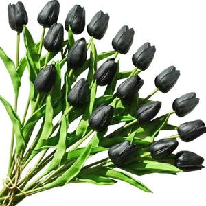 Decoración de Boda DIY, Tulipanes Artificiales, Flores de Tulipanes de Seda con Tacto Real para Decoración del <span class=keywords><strong>Hogar</strong></span>, Hotel, Restaurante, Eventos - Product Image 3