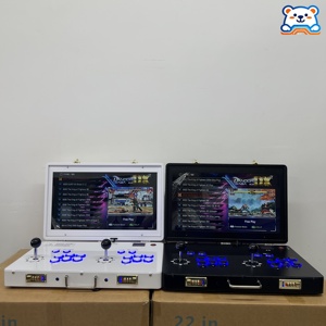 Nouvelle machine d'arcade rétro améliorée avec écran HD de 21 pouces, <span class=keywords><strong>8000</strong></span> jeux, <span class=keywords><strong>Pandora</strong></span> Box DX, console de jeu vidéo professionnelle pour deux joueurs à domicile - Product Image 5