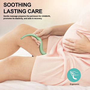 Perineum-Massage gerät 5 Vibrations beheiztes Perimom-Perineal-Massage werkzeug Perineal-Massage geräte für die Grundlagen von Arbeit und Lieferung - Product Image 3