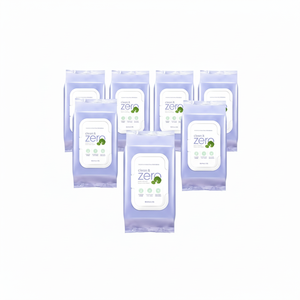 Vanillaco – Lot de 6 paquets de 80 lingettes nettoyantes sans Cica et à l'acide hyaluronique – Démaquillant à prix réduit – Produit ménager - Product Image 1