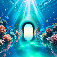 Écran LED Tunnel Temporel Immersif 3D Personnalisé en Gros, Écran d'Affichage LED Interactif Immersif