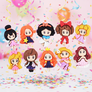 Figuras de Dibujos Animados Populares con Temática de Helado, Manualidades de Resina Epoxi, Dijes de Resina 3D, Regalos de Regreso a Clases y Cumpleaños para Niñas - Product Image 1