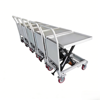 Table élévatrice à ressort mobile, auto-équilibrante, levage non motorisé, chariot de levage automatique, ressort de compression réglable
