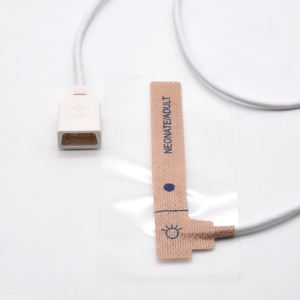 일회용 SpO2 센서 신생아/성인 호환 Nonin Spo2 프로브 면 스트레치 원단 소재 공장 가격 OEM 서비스 - Product Image 4