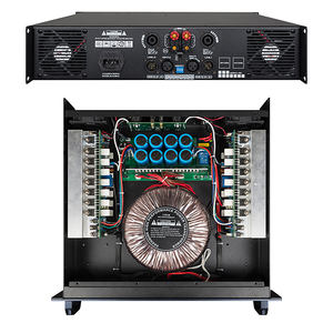 AUWAY MT1000 2-Kanal Subwoofer DSP Leistungsverstärker 1000 Watt Klasse H Professionelles Lautsprechersystem - Product Image 4