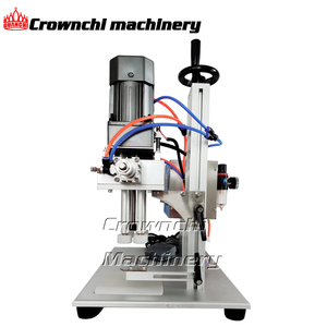 Máquina tapadora de botellas de tornillo con bomba de pulverización de escritorio semiautomática - Product Image 6