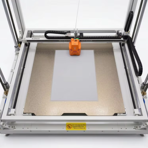 Plataforma de Impresión PEI de Gran Tamaño de 820 mm para Impresora 3D OrangeStorm <span class=keywords><strong>Giga</strong></span>, Placa de Construcción de Doble Textura Dorada, Superficie de Construcción de una Sola Pieza - Product Image 1