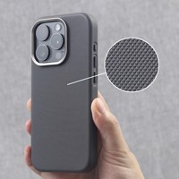 Étui de téléphone magnétique antichoc en cuir antidérapant à motif diamant JOYPORODO L020 pour iPhone 11~16 Pro Max pour OnePlus 15