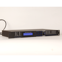 Processeur de son numérique PS-48 4 entrées 8 sorties, système de gestion de haut-parleurs DSP 24 bits avec crossover, égaliseur, delay et limiteur