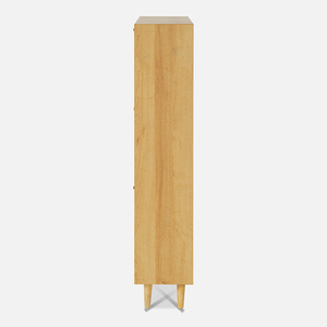 2024 3-Drawer Freestanding <strong>Rattan</strong> <strong>Shoe</strong> Rack Organizer Wooden Flip Drawers Tipping <strong>Shoe</strong> Cabinet for Living Room Entryway <strong>Storage</strong> - Product Image 4