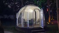 Carpa de Casa de burbujas de policarbonato 3M 4m 5M 6m Precio de fábrica Alojamiento en Hotel Camping