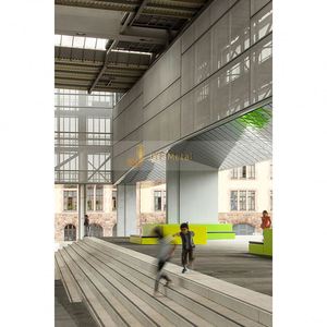 ANN7512 ASTM Certified 304 Stainless Steel <b>Sheet</b> 0.8mm 2B Finish Water Wave Pattern Decorative Panel for <b>Wall</b> <b>Cladding</b> & Ceiling - Product Image 5