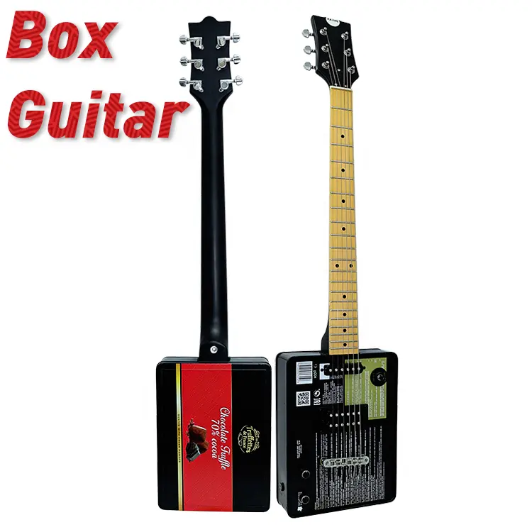 スミガーレゾネーターギターキット製造電気オイル缶シガーボックスギター