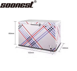 200L <b>12V</b> 24V Upright Solar Powered Deep <b>Freezer</b> for Nigeria Solar <b>Freezer</b> Refrigerator Fridge <b>Freezer</b> for Nigeria Solar Freez - Product Image 1