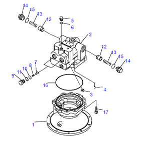 खुदाई भागों स्विंग मोटर 706-7k-03011 706-7k-01011 706-7k-03030 pcc300 pcc400 pcc300 pccc400 pccc350 - Product Image 1