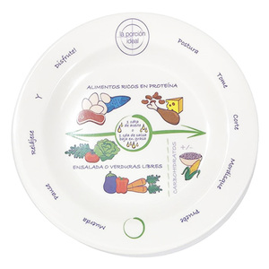 Plato de Comida <span class=keywords><strong>Vegano</strong></span> 100% Melamina para una Alimentación Saludable, Ideal para Ideas de Comida - Product Image 5