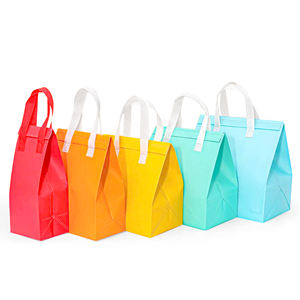 JAHOO PACK Custom Aluminum Waterproof Cationic No Woven Insulation Cooler <b>Tote</b> <b>Bags</b> Thermal Lunch <b>Bags</b> - Product Image 2