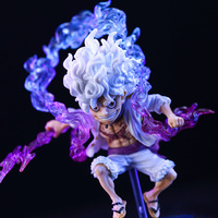 Figura de Acción de Alta Calidad del Anime One Piece de Monkey D. Luffy Nika Man, Estatua de PVC de 10 cm, Juguete, Adornos Exquisitos