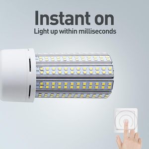 2025 nóng bán dẫn Ngô 20W Bóng đèn 30W trắng không thấm nước đánh giá IP65 cơ sở Quạt trần Ngô bóng đèn trong nhà và ngoài trời - Product Image 2