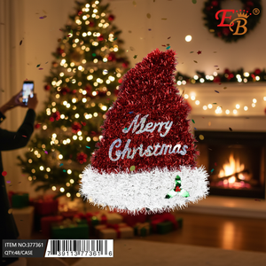 14 \ "LED Navidad sombrero decoración 48PC/Cs Santa Claus para fiesta - Product Image 5
