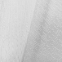 Tissu jacquard respirant pour vêtements de sport, 180 GSM, 160 cm, 100% polyester, tissu sportif, certification GRS