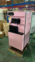 Machine à crème glacée commerciale Shanyou 28L, 2000W, 3 saveurs, autoportante, pour les magasins de snacks et de desserts