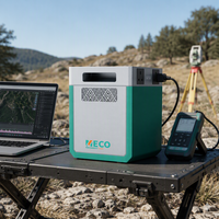 Station d'alimentation portable MECO grande capacité 600W 1792Wh, solution pour pannes de courant à domicile, onde sinusoïdale pure, chargeur MPPT