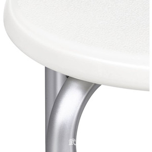 Aluminum Alloy Shower <b>Stool</b> 32Cm <b>Adjustable</b> <b>Height</b> Foldable Bath Seat For Elderly And Pregnant Women - Product Image 3
