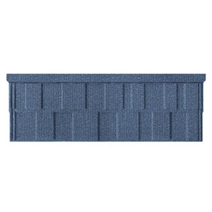 La Chine fabricant de couleur de la pierre revêtue de métal acier bardeaux de toiture carreaux de tôle de conception traditionnelle pour les hôtels à bas prix - Product Image 2