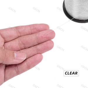 Línea de pesca de monofilamento de nailon transparente: Línea de nailon mono de varios tamaños con alta resistencia al impacto - Product Image 5