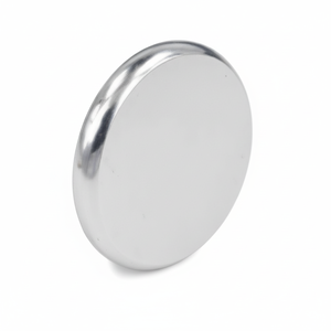 Terminale per Corrimano in Ottone Lucido 50 per Appendiabiti e Barre - Product Image 1