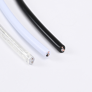 Câble en cuivre sans oxygène de norme américaine Kebaolong, gainé de PVC, 3 conducteurs, 0,824 mm, couleur transparente, usage domestique - Product Image 3