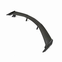 Aileron arrière d'aile en Fiber de carbone véritable de ventes d'usine pour Chevrolet Corvette C8 2 portes Targa Top coupé 2020-2021 Spoiler d'aile haute