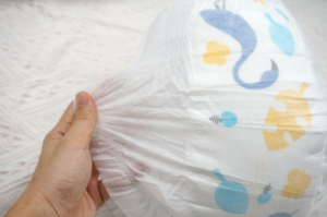 Couches jetables respirantes pour bébé avec surface non-tissée super absorbante et douce, canal anti-fuite 3D, surface sèche - Product Image 4