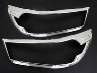 Kit complet de garnitures chromées pour Toyota Hilux 4x2 2021 2022 2023 - 7 pièces - Accessoires de carrosserie