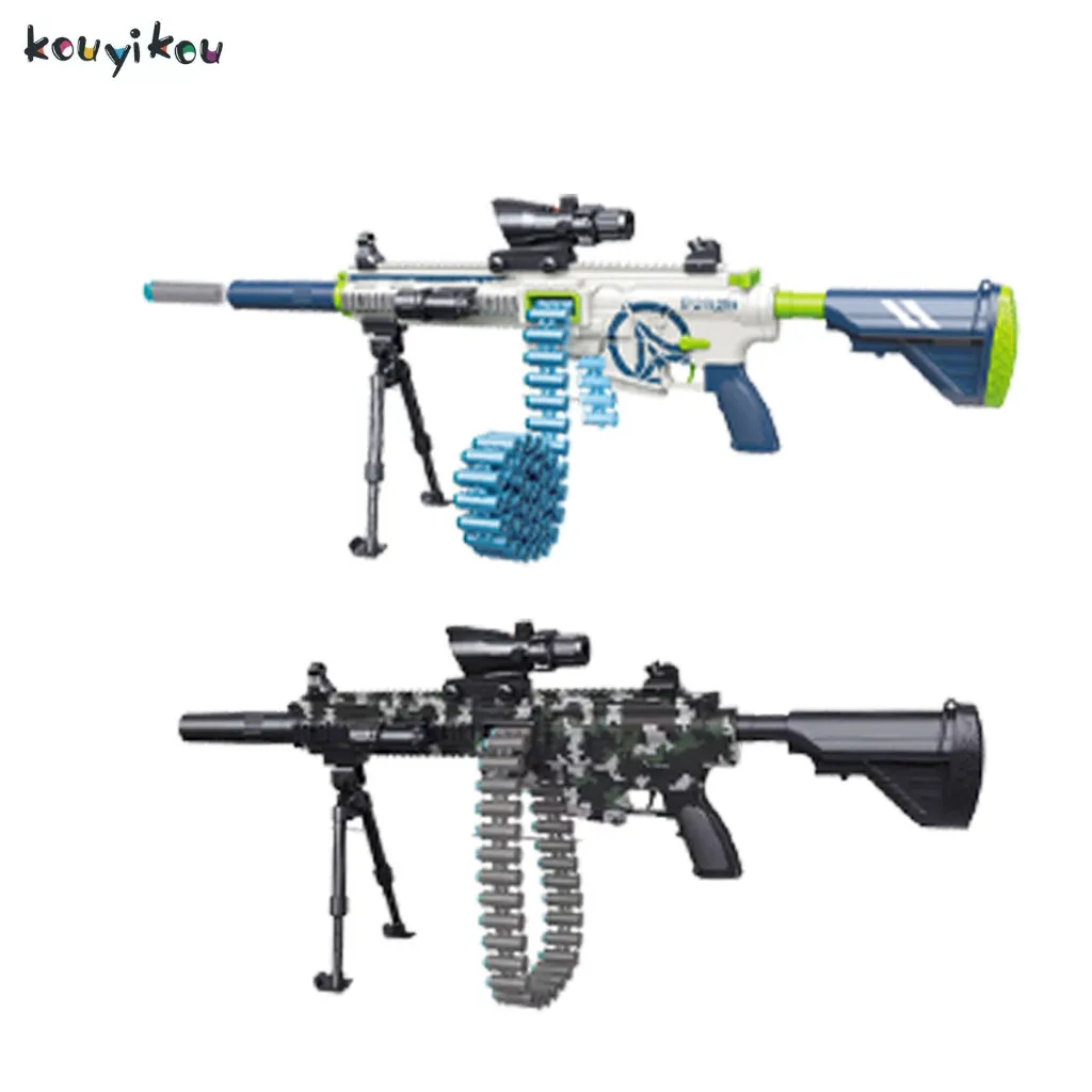 Proveedor stock Blaster Transformation Soft Bomb Ball submachine Airsoft Rifle Target juegos al aire libre regalo