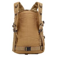 Sac à dos tactique 55L en polyester Oxford 900D haute densité, imperméable, avec système Molle pour la randonnée en extérieur
