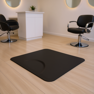 Alfombra cuadrada antifatiga negra de 3x 4.5x 1/2 para muebles de salón de belleza - Product Image 2