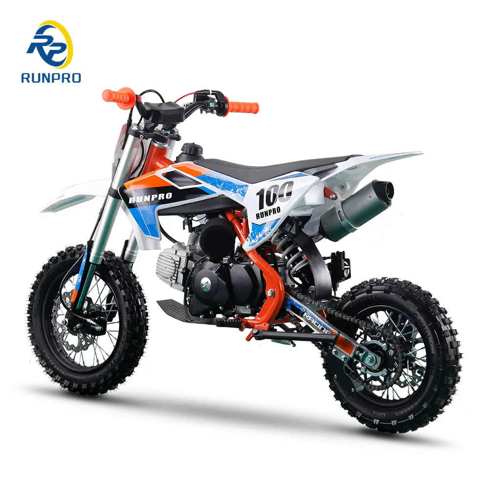 High Quality 12/10 Wheels Sports Pit Bike 90cc 110cc Tires Dirt Bike Moto Cross and ATVs for Off-Road Racing