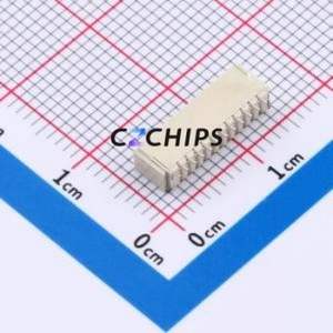 W1001120-11PW2431 Wire-to-Board Pin Header SMD,P=1mm,Horizontal Mount Connector 1x11P 1mm Horizontal Mount SH - Product Image 2