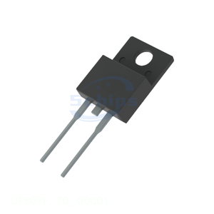 TO-220-2 Full Pack, Isolated Tab Electronic Components Integrated Circuit UF808F_T0_00001 DIODE STANDARD 800V 8A ITO220AC - Product Image 1