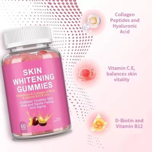Gomitas Blanqueadoras de Piel con Colágeno y Vitaminas <span class=keywords><strong>para</strong></span> Mujeres, Suplemento Dietético <span class=keywords><strong>para</strong></span> el Cuidado de la Piel, <span class=keywords><strong>para</strong></span> una Piel Radiante y Luminosa - Product Image 3