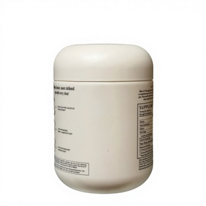 16oz 500ml Eco-Friendly PE Plastic Classic Jar Cosmetic Packaging with Heat Seal and Screen Printing for <b>Industrial</b> Use - Product Image 1