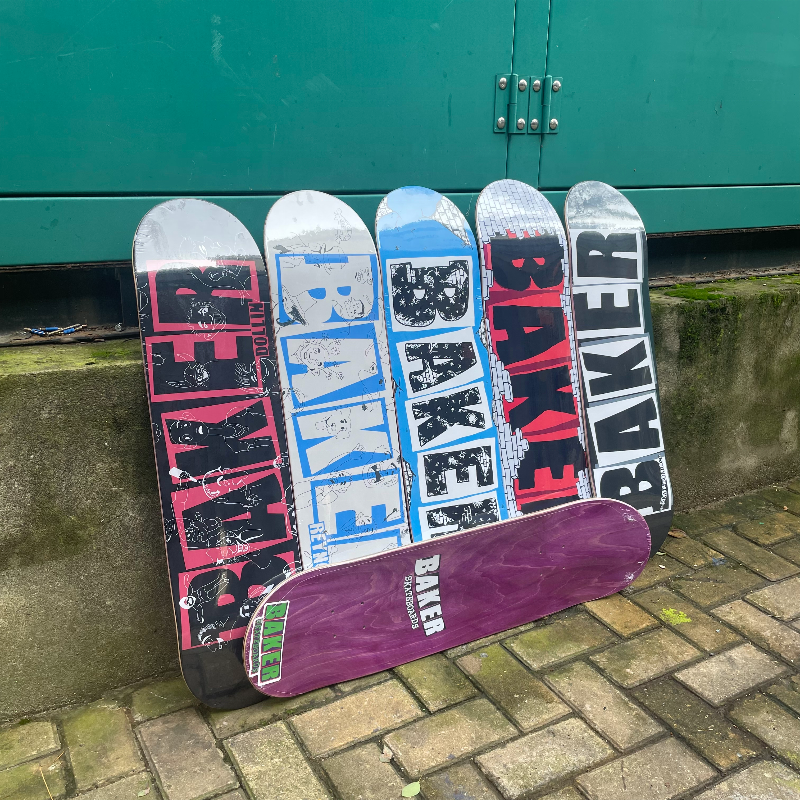 Baker Skateboards Deck Set - High Quality Skateboarding Decks