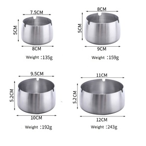 Cheap Ashtray Outdoor Cheap Stainless Steel Smoking Ashtray Windproof